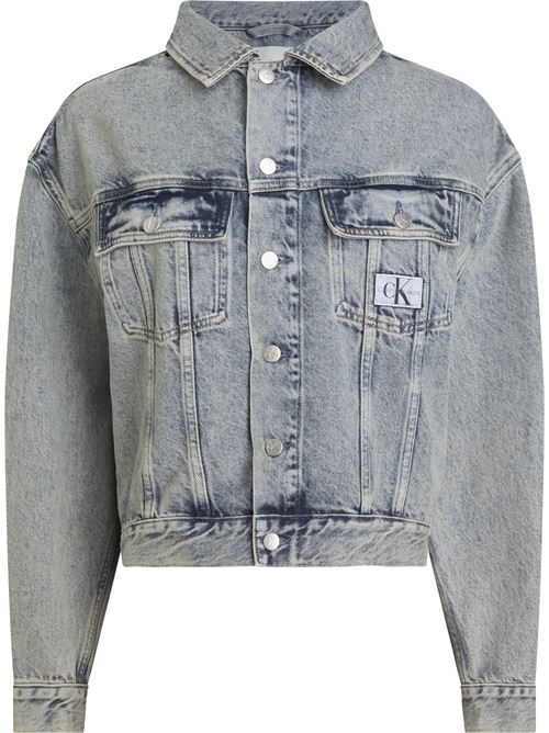 giacca CALVIN KLEIN | J20J2225011A4  BLU